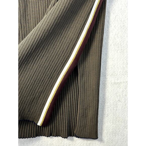 Scotch & Soda Maison Scotch Ok! Bye! Size Small Bodycon Skirt Stretch Brown - Picture 4 of 10